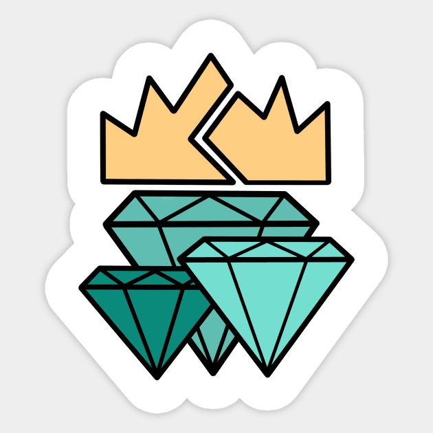 Diamonds are 4Ever Sticker by OrderBorder